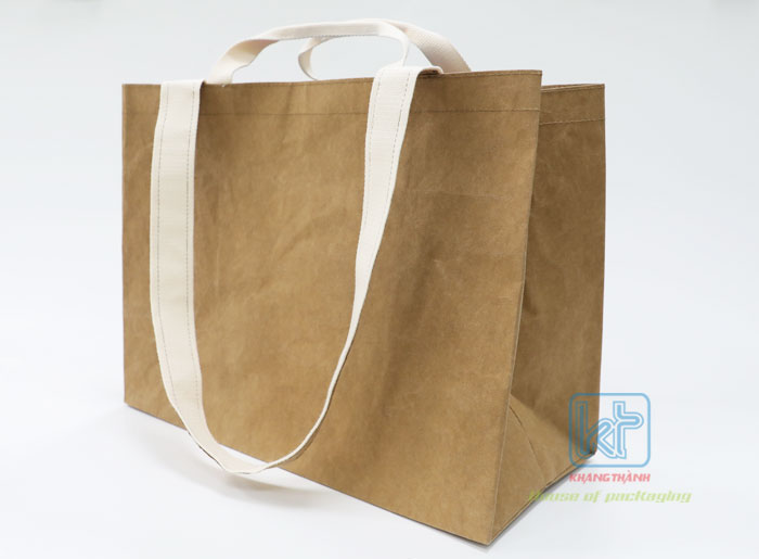Washable paper bags Sustainable packaging trend Khang Thanh